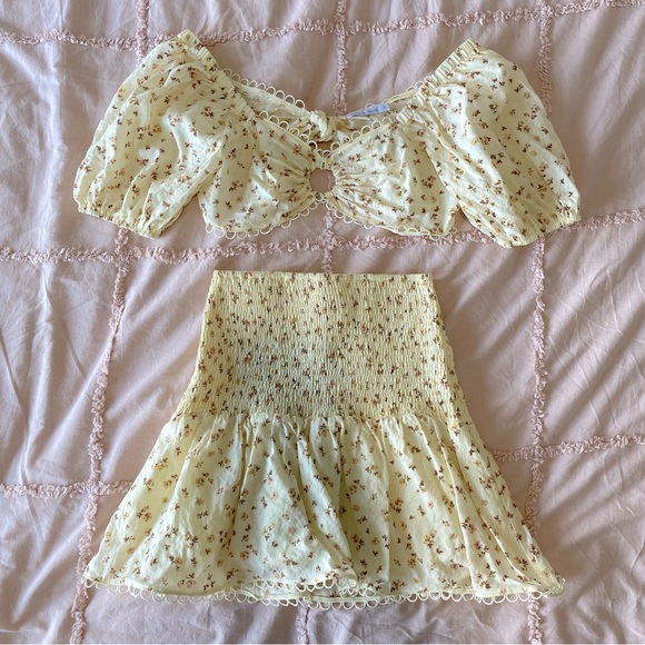 Ally Yellow Floral Set - Picture 3 of 6